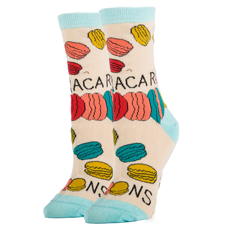 OoohYeah Socks - Womens Crew Macarons