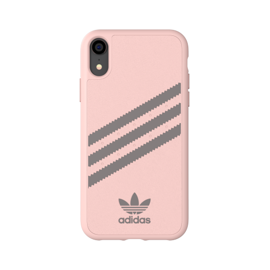 Adidas - iPhone XR 3 Stripes Case - Gazelle Pink