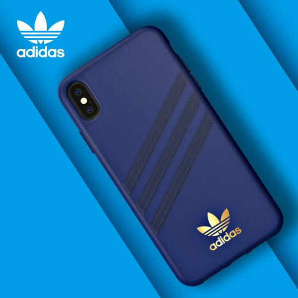 Adidas - iPhone XR 3 Stripes Case - Samba Blue