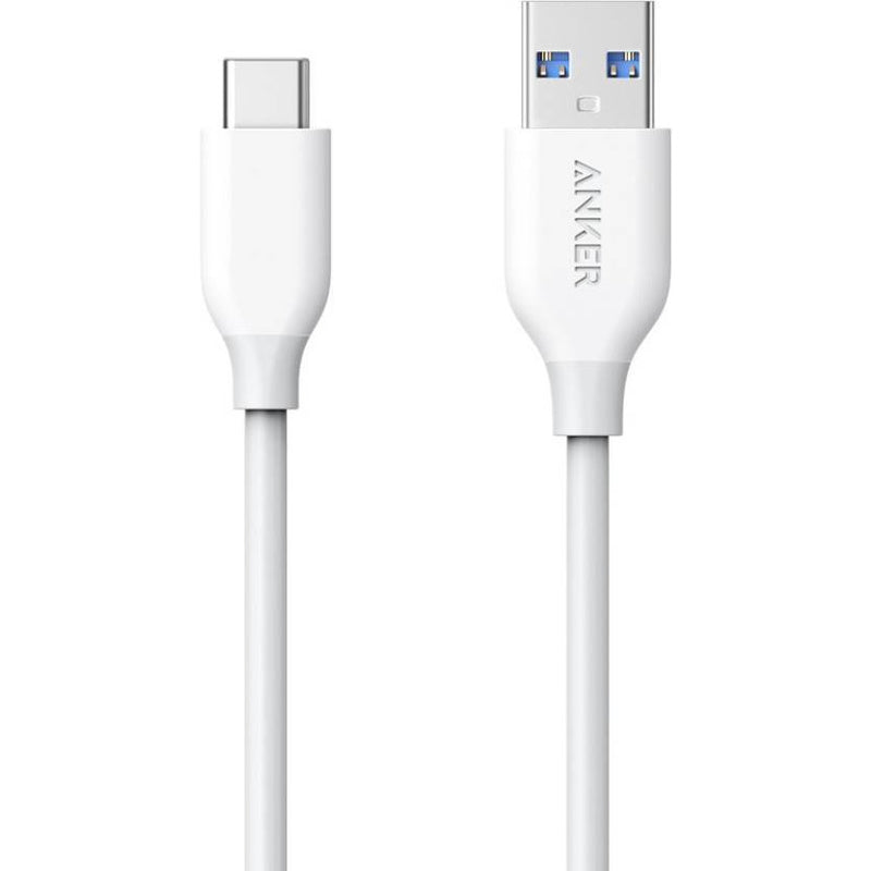 Anker - Powerline 1m USB-C to USB 3.0 - White
