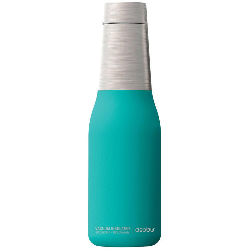 Asobu   - Oasis Vacuum Insulated Travel Bottle 600ml - Turquoise