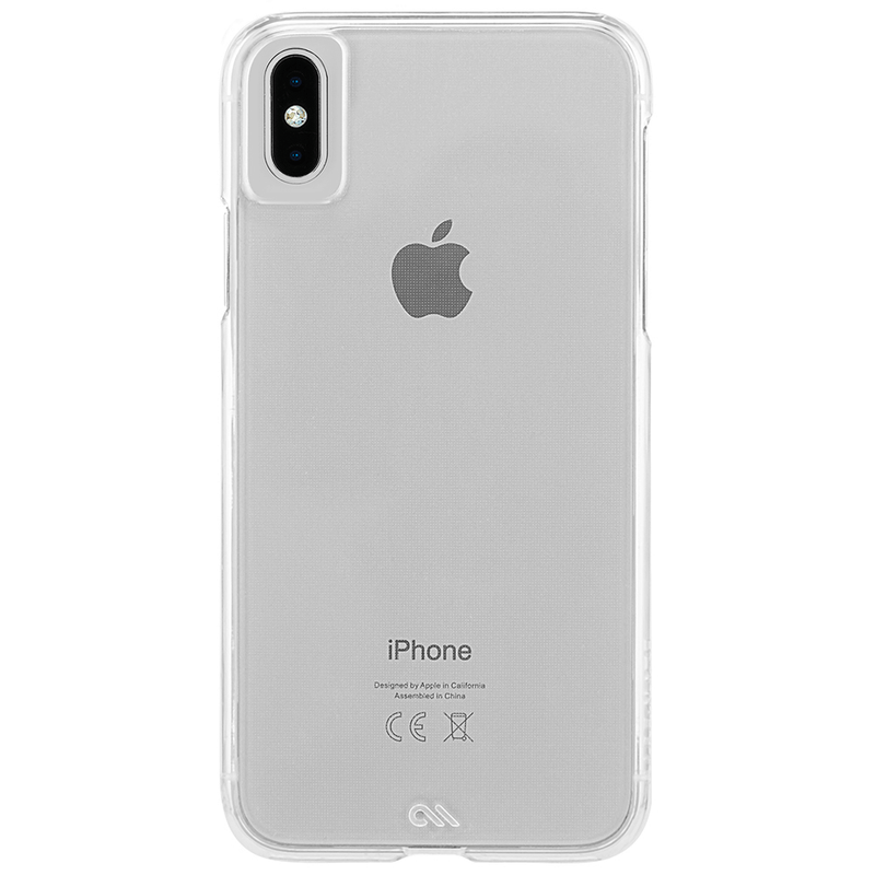 Case-Mate - iPhone X/XS Barely There - Clear