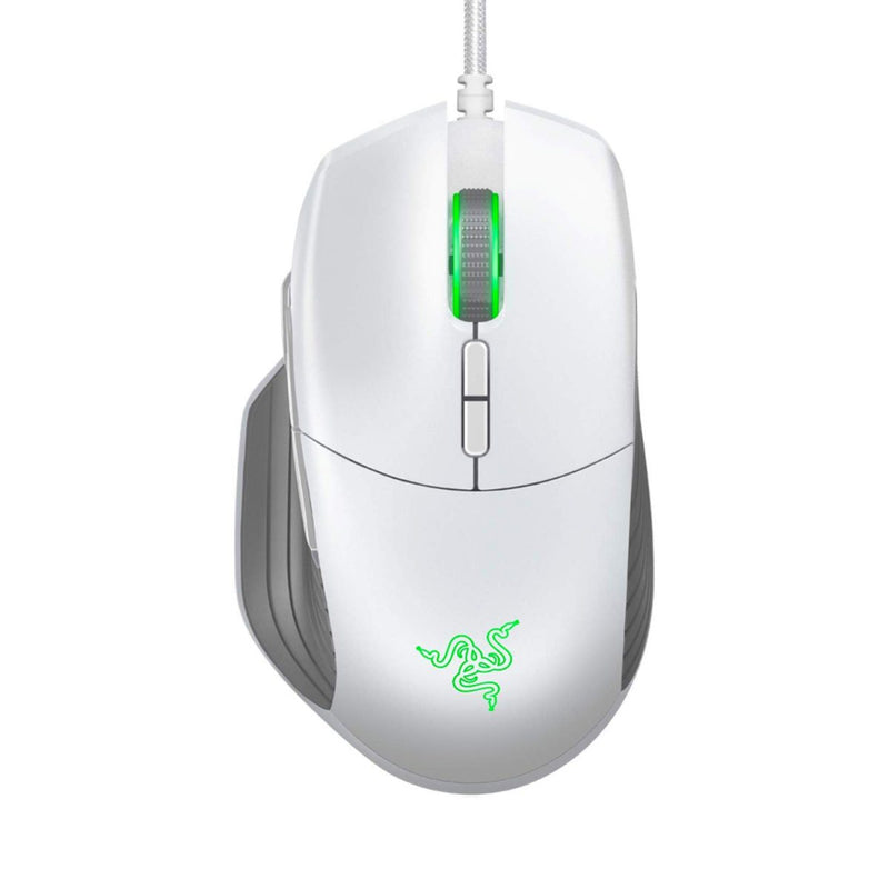 Razer - Basilisk Gaming Mouse - Mercury White
