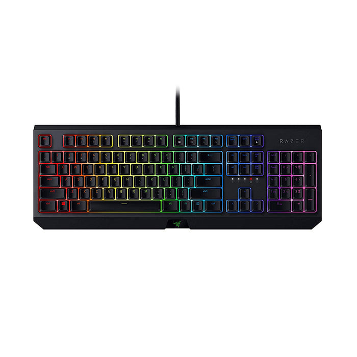 Razer - Blackwidow Mechanical Gaming Keyboard - with Razer Green Switches (Clicky and Tactile) - US Layout