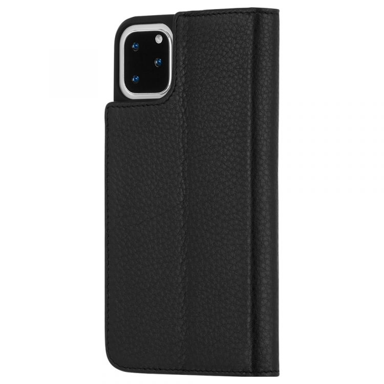 Case-Mate  - iPhone 11 Pro Case - Wallet Folio - Leather Black