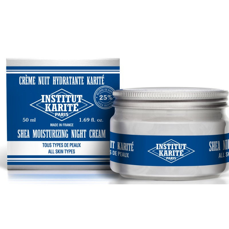 Institut Karite, Shea Night Cream As All Skin Types, 50Ml
