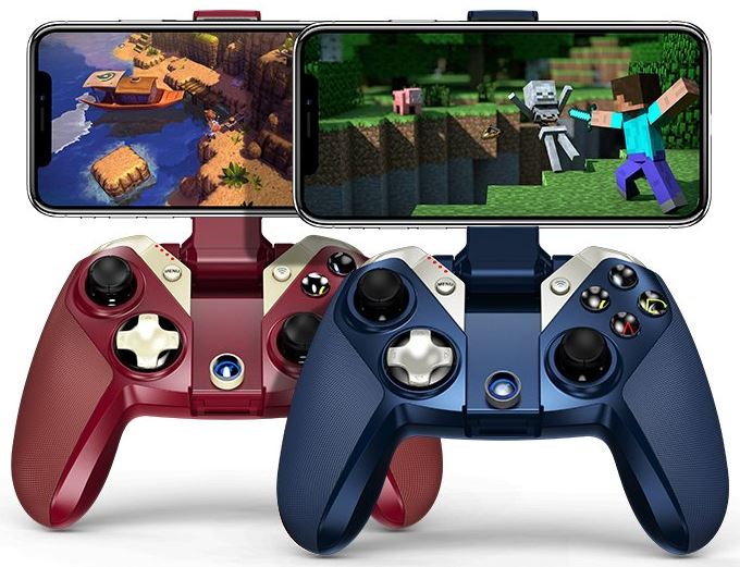 GameSir - M2 Mfi Bluetooth Game Controller, Gamepad for iPhone, iPad - Blue