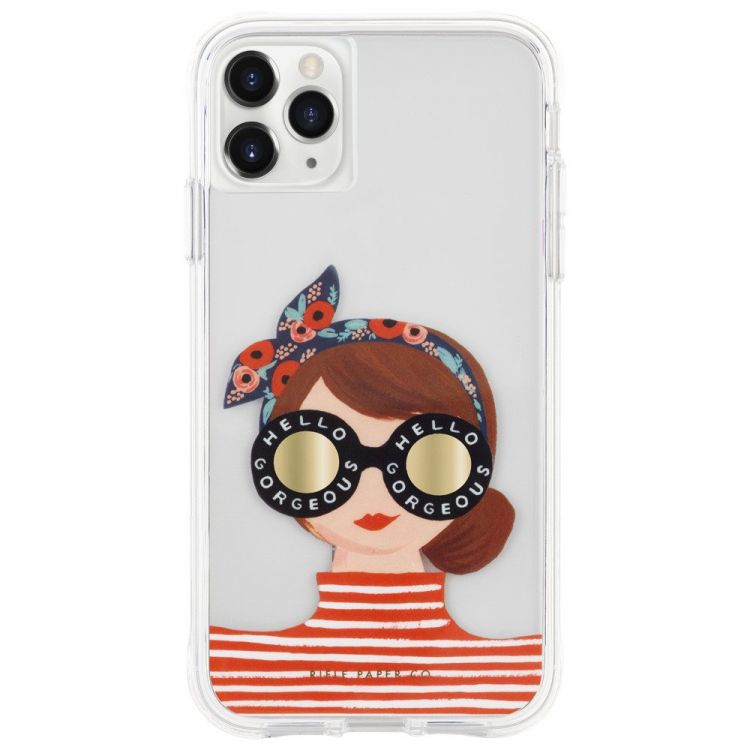 Case-Mate  - iPhone 11 Pro Case - Rifle Paper- Gorgeous Girl