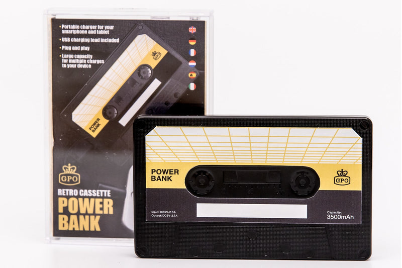 GPO Retro - Cassette Power Bank 3500mAh