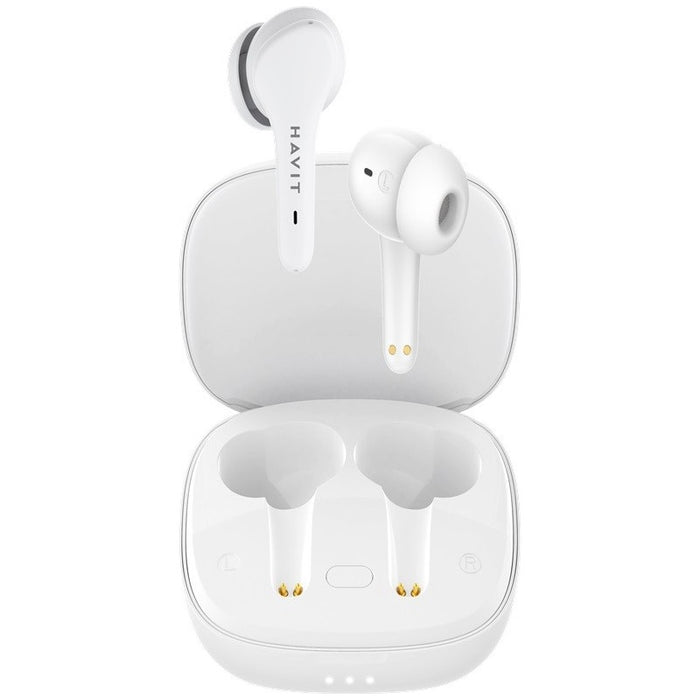 Havit, Tw959 True Wireless Stereo Earbuds, White