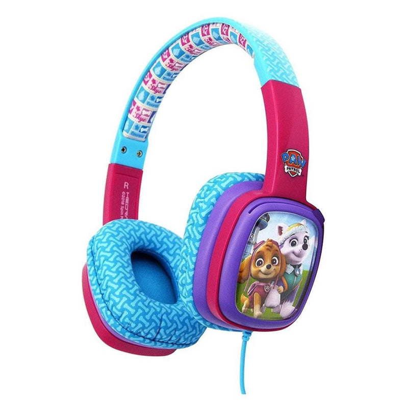 HEDRAVE Wired Paw Patrol Card Headphones - Pink