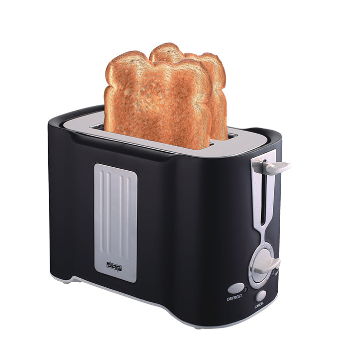 Dsp, Toaster 2 Slices, 750-850 Watts, Black