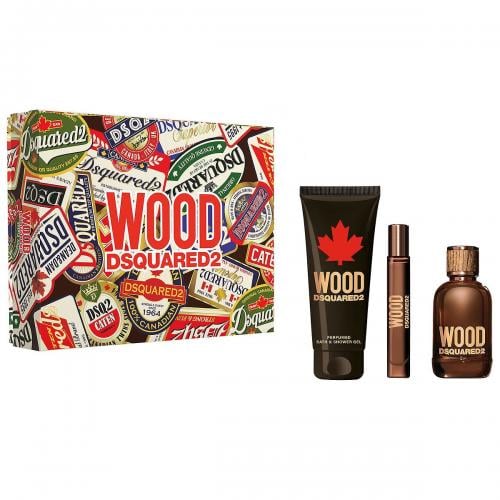 Dsquared2, Wood By For Men 3 Pc Gift Set
