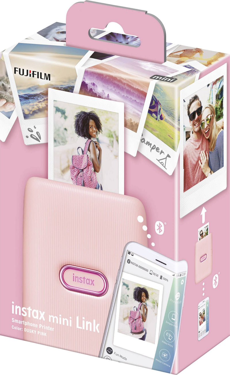 Fujifilm - Instax Mini Link Printer - Dusky Pink