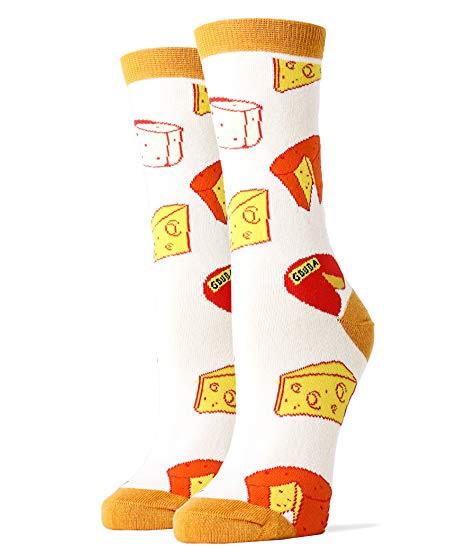 OoohYeah Socks - Mens Crew Make That Cheddar