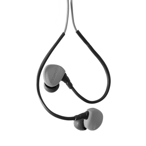 Boompods - Sportpods Race Wired Earphones Sweatproof - Black