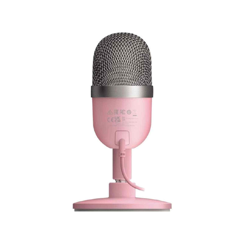 Razer - Seiren Mini USB Condenser Microphone - Quartz Pink
