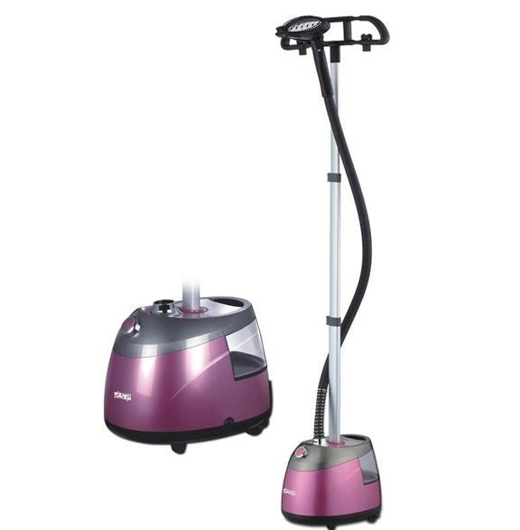 Dsp, Thermostat Controlled Garment Steamer 2000 Watts, Purple