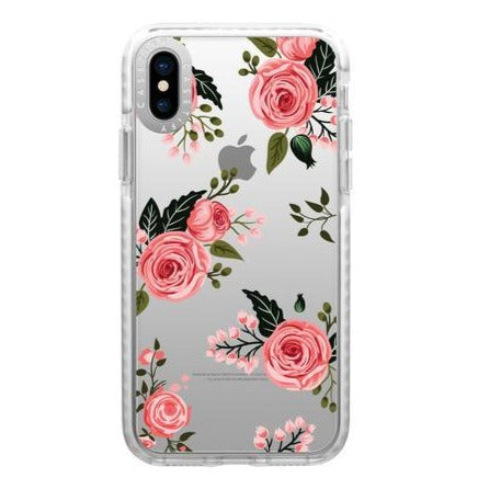 Casetify - iPhone X/XS Impact Case Floral Roses - Pink