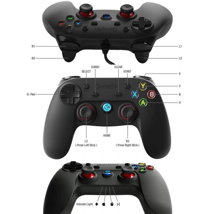 GameSir    - G3W Wired PC Controller For Android / Tablet / TV Box / Windows and PS3- Black