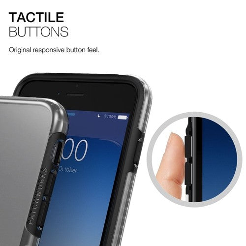 Patchworks - iPhone 8/7 Plus ITG Level - Black/Clear