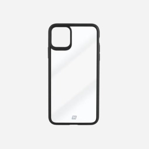 Momax - Hybrid iPhone 11 Pro Max Silicone Case - Clear / Black