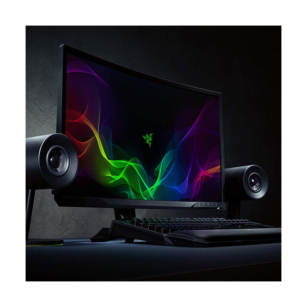 Razer - Nommo Chroma - 2.0 Gaming Speakers - Black