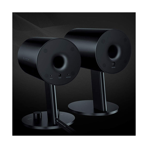Razer - Nommo Chroma - 2.0 Gaming Speakers - Black