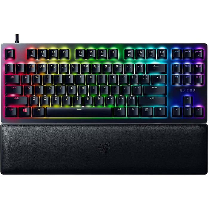 Razer - Huntsman V2 Tenkeyless Optical Gaming Keyboard - Red Switch US Layout