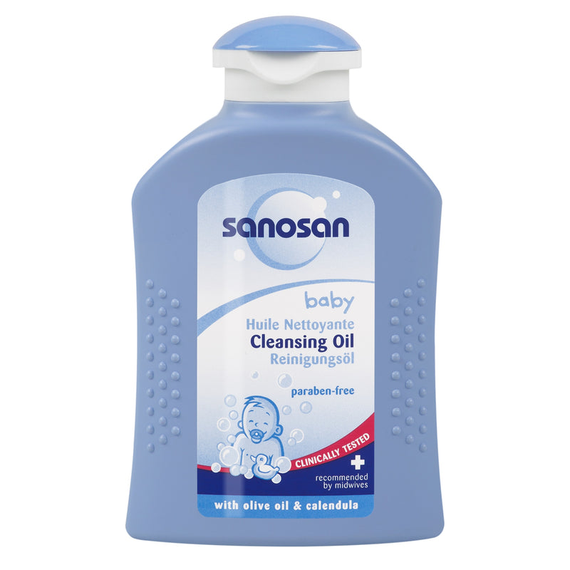 Sanosan, Baby Cleansing Oil, 200Ml