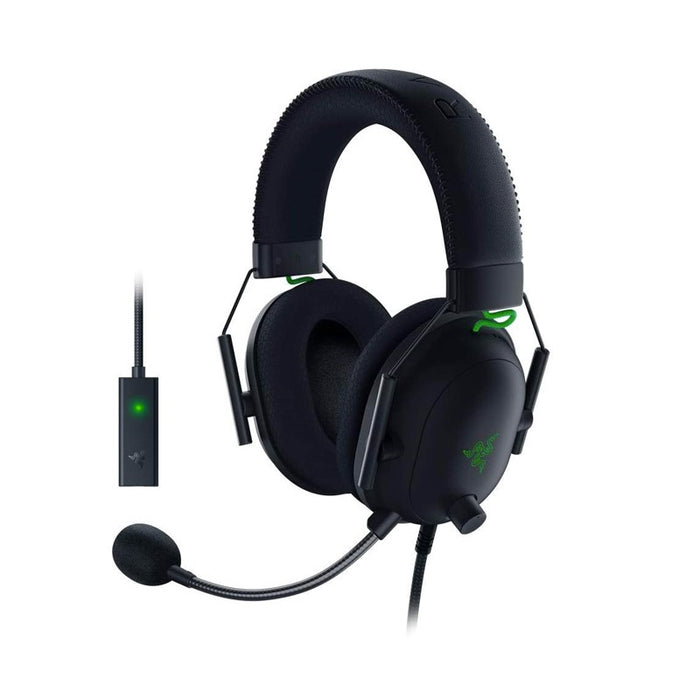 Razer - Blackshark V2 + USB Mic Enhancer USB Gaming Headset