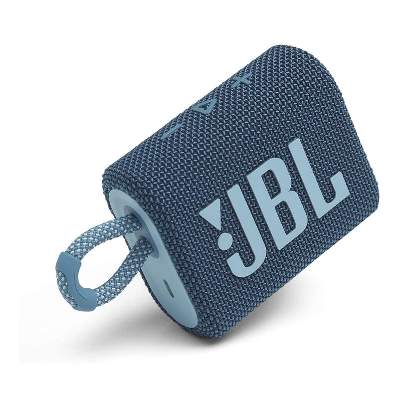 Jbl - Go 3 Portable Speaker With Bluetooth, Built-In Battery, Waterproof And Dustproof - Blue