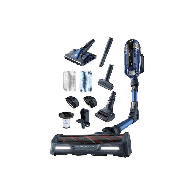 Tefal, X-Force Flex Aqua Upright Vacuum Cleaner, Grey Blue