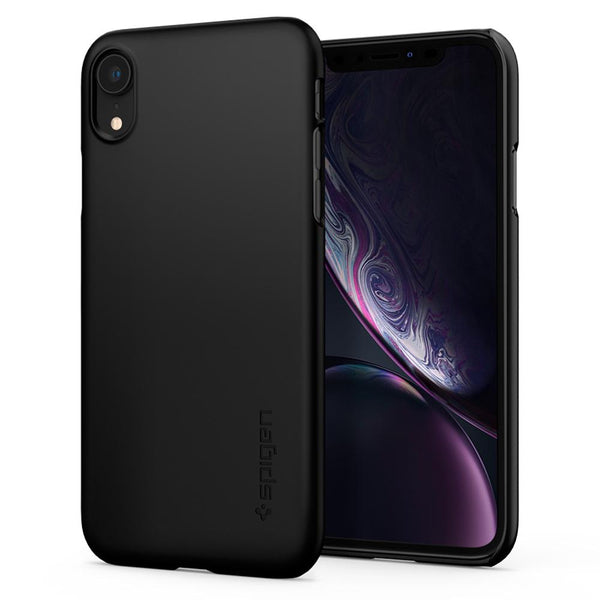 Spigen - iPhone XR  Case Thin Fit - Black
