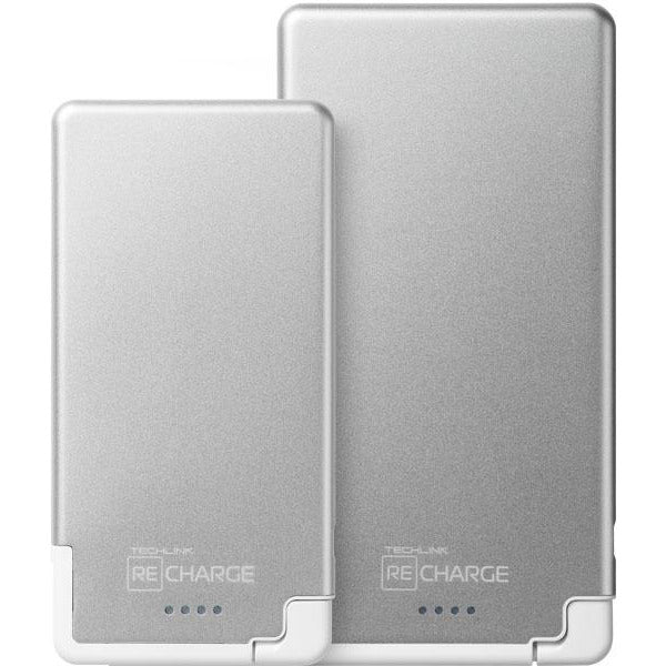 Recharge 5000 Pb Ultrathin With Usb - Silver/White